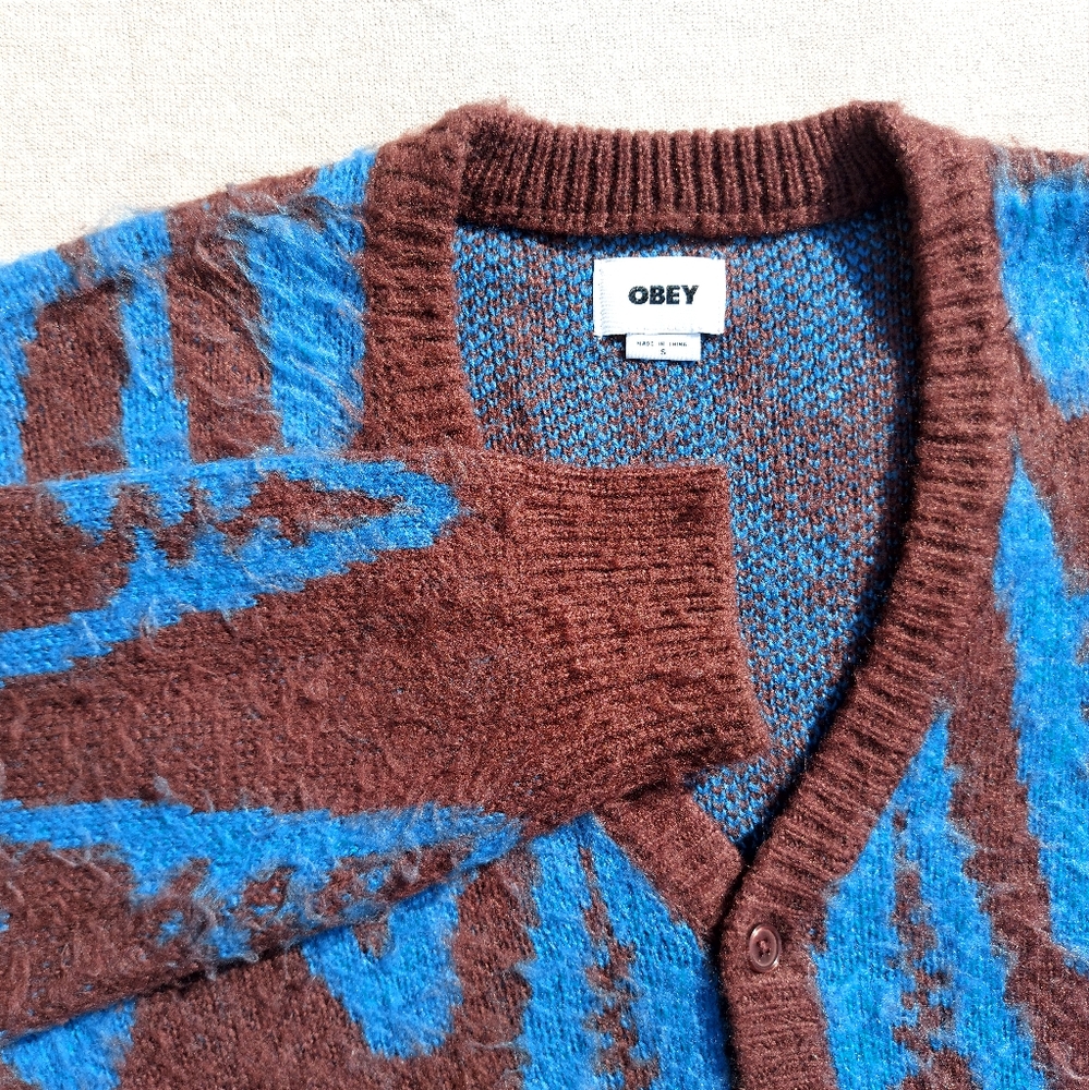 Obey Men's Cardigan